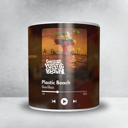 Gorillaz "Plastic Beach" Album Mug - Now Playing