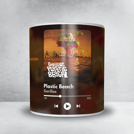 Gorillaz "Plastic Beach" Album Mug - Now Playing