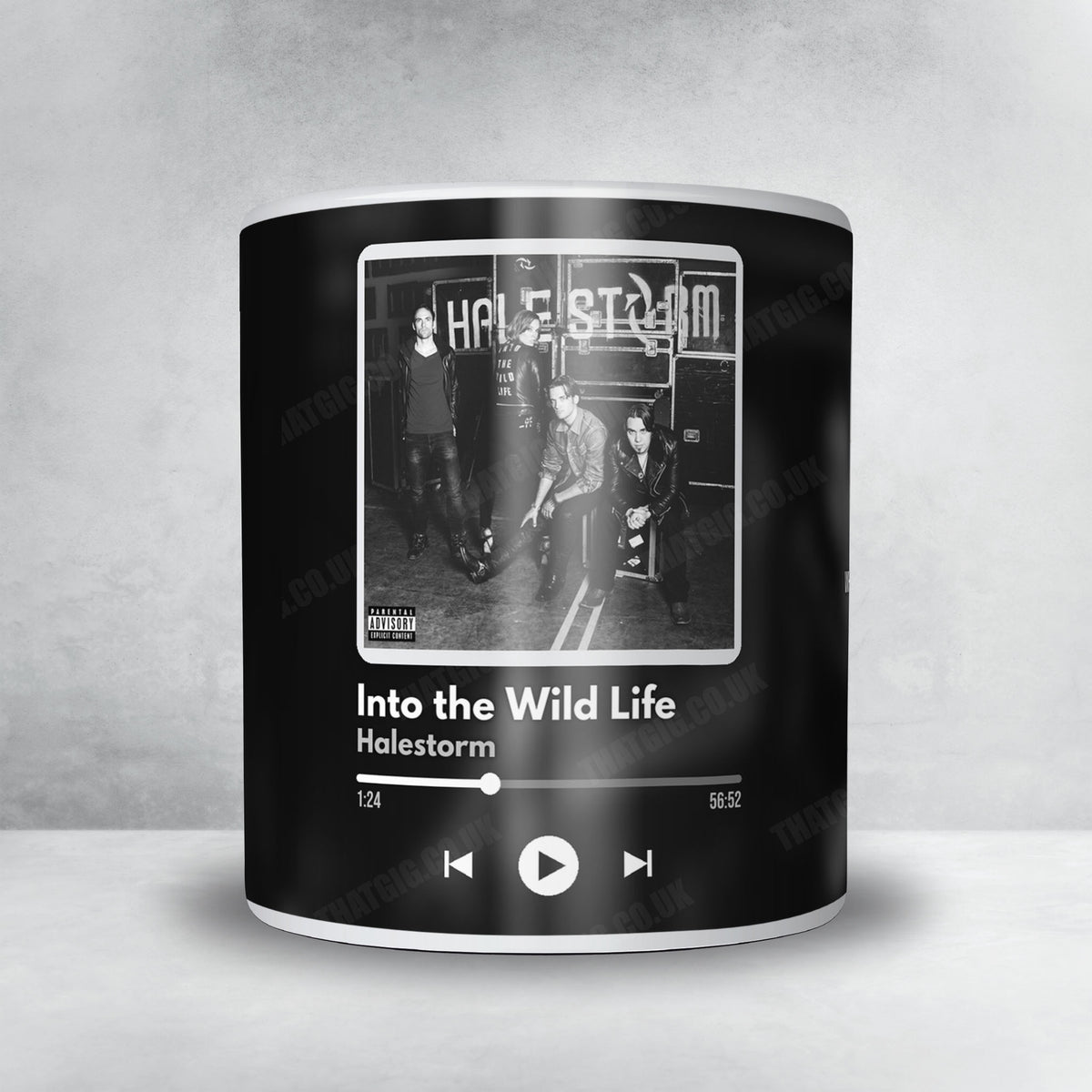 Halestorm "Into the Wild Life" Album Mug - Now Playing
