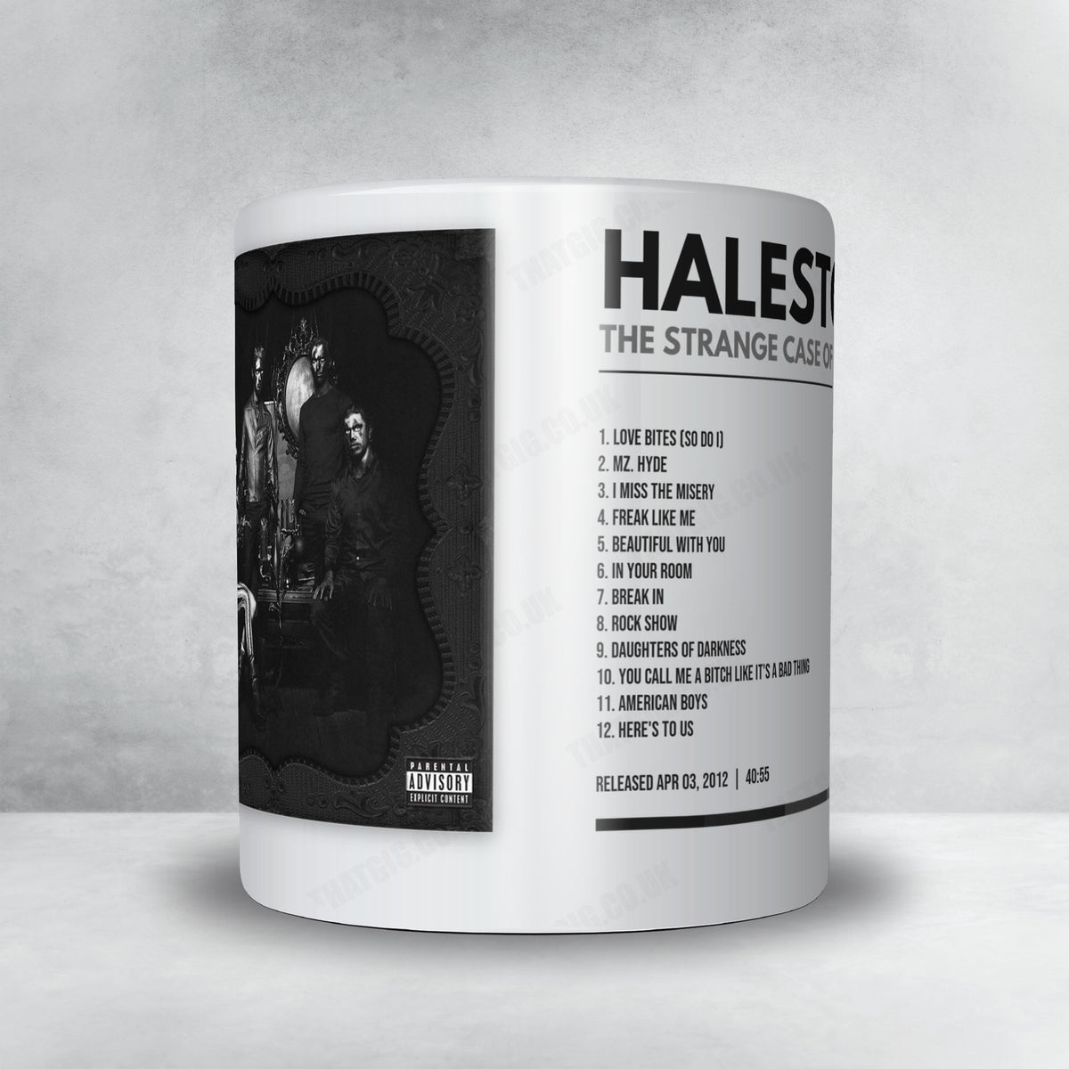 Halestorm "The Strange Case Of..." Album Mug - Minimal