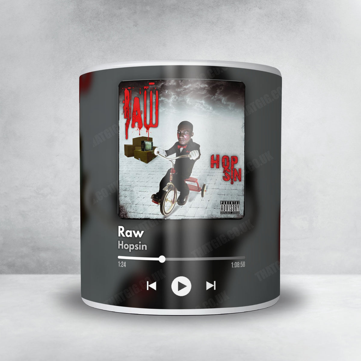 Hopsin "Raw" Album Mug - Now Playing