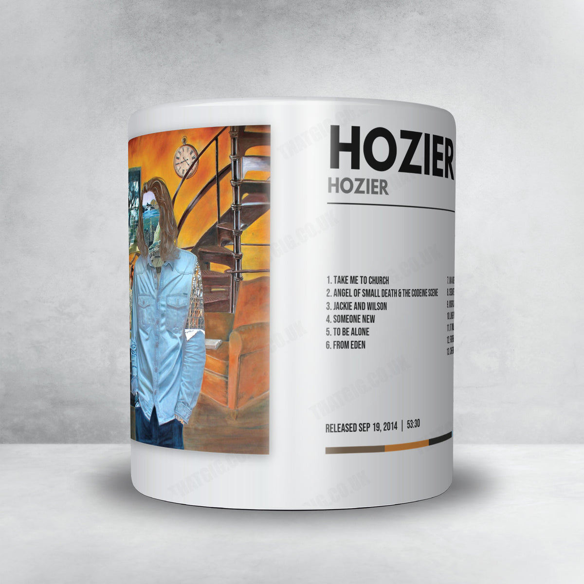 Hozier "Hozier" Album Mug - Minimal