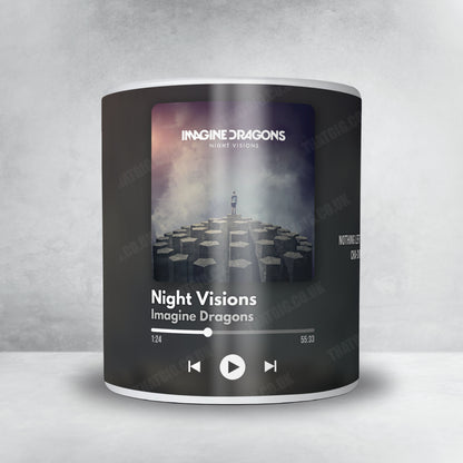 Imagine Dragons "Night Visions" Album Mug - Now Playing