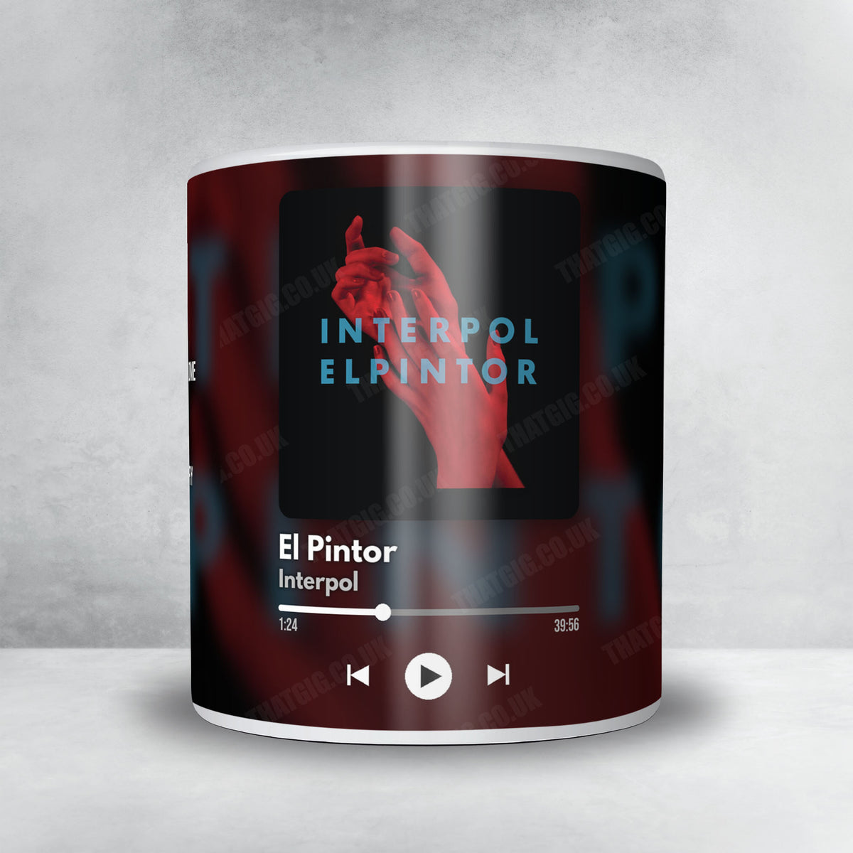 Interpol "El Pintor" Album Mug - Now Playing