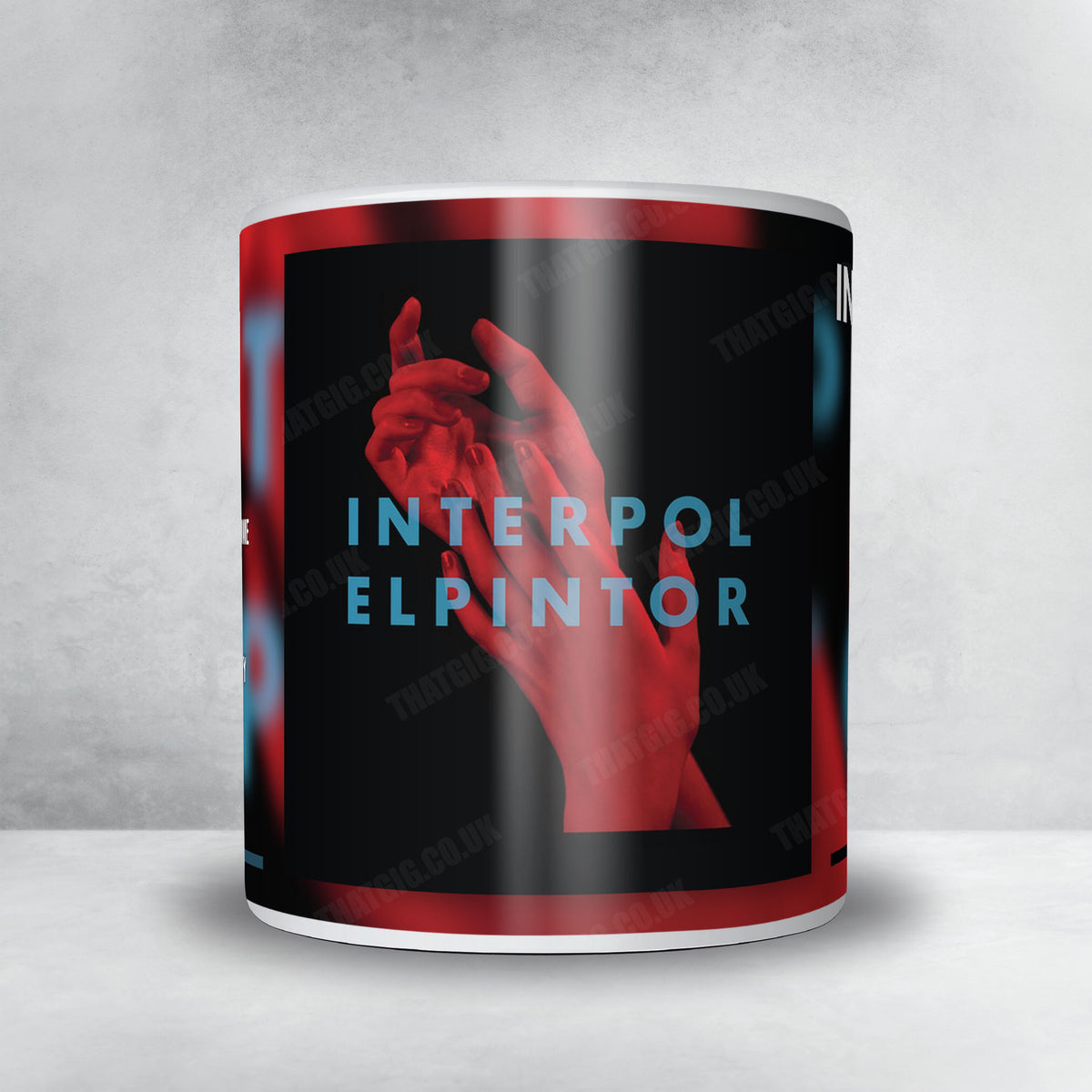 Interpol "El Pintor" Album Mug - Full Colour
