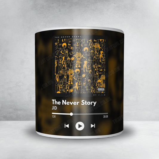 JID "The Never Story" Album Mug - Now Playing