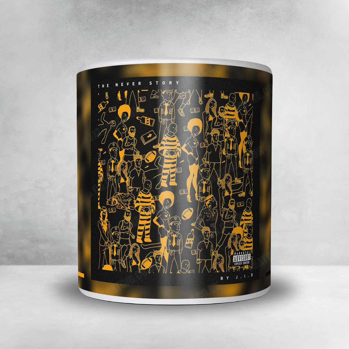 JID "The Never Story" Album Mug - Full Colour