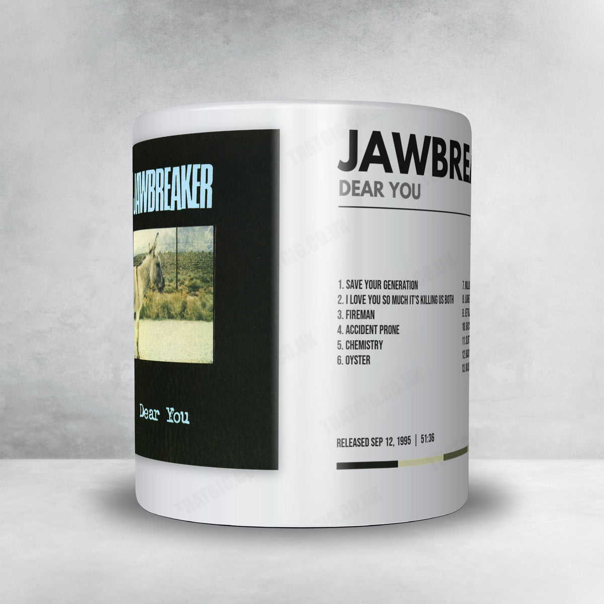 Jawbreaker "Dear You" Album Mug - Minimal
