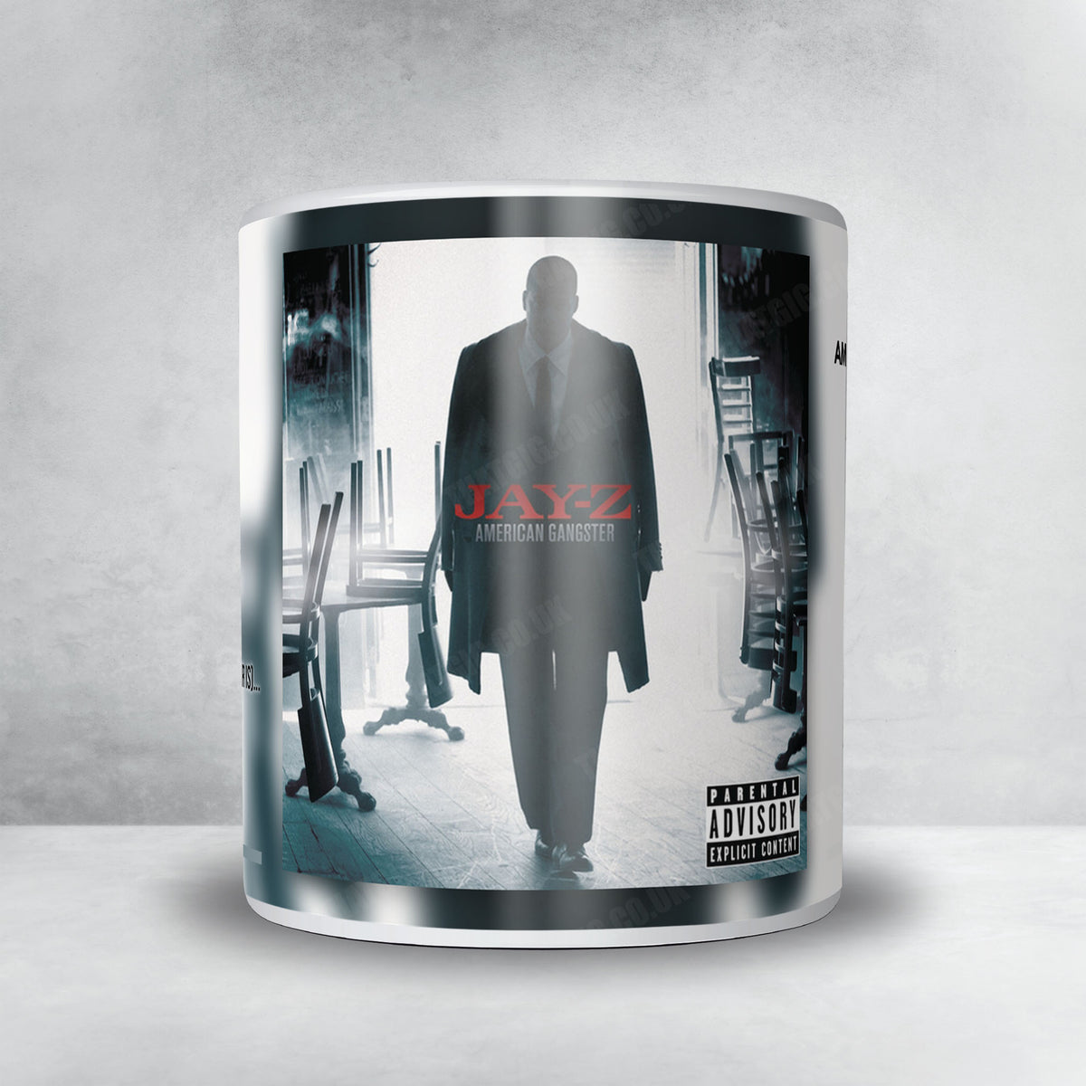 Jay-Z "American Gangster" Album Mug - Full Colour