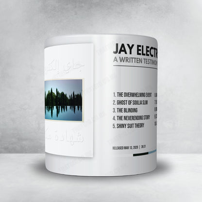 Jay Electronica "A Written Testimony" Album Mug - Minimal