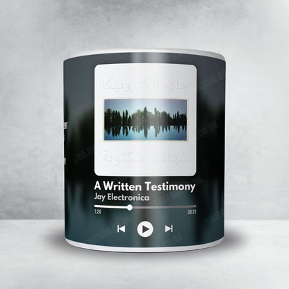 Jay Electronica "A Written Testimony" Album Mug - Now Playing
