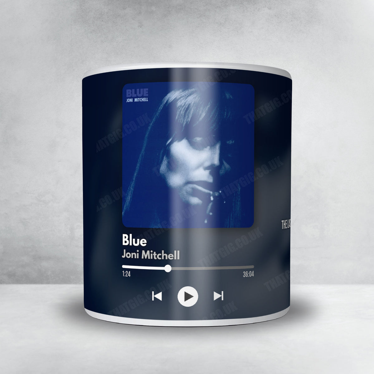 Joni Mitchell "Blue" Album Mug - Now Playing