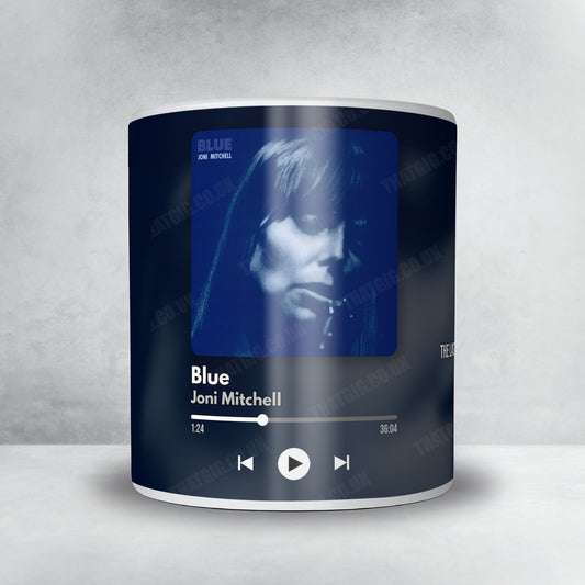 Joni Mitchell "Blue" Album Mug - Now Playing
