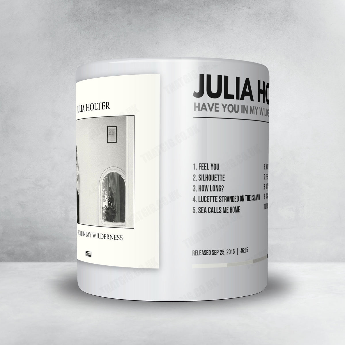 Julia Holter "Have You in My Wilderness" Album Mug - Minimal