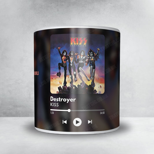 Kiss "Destroyer" Album Mug - Now Playing