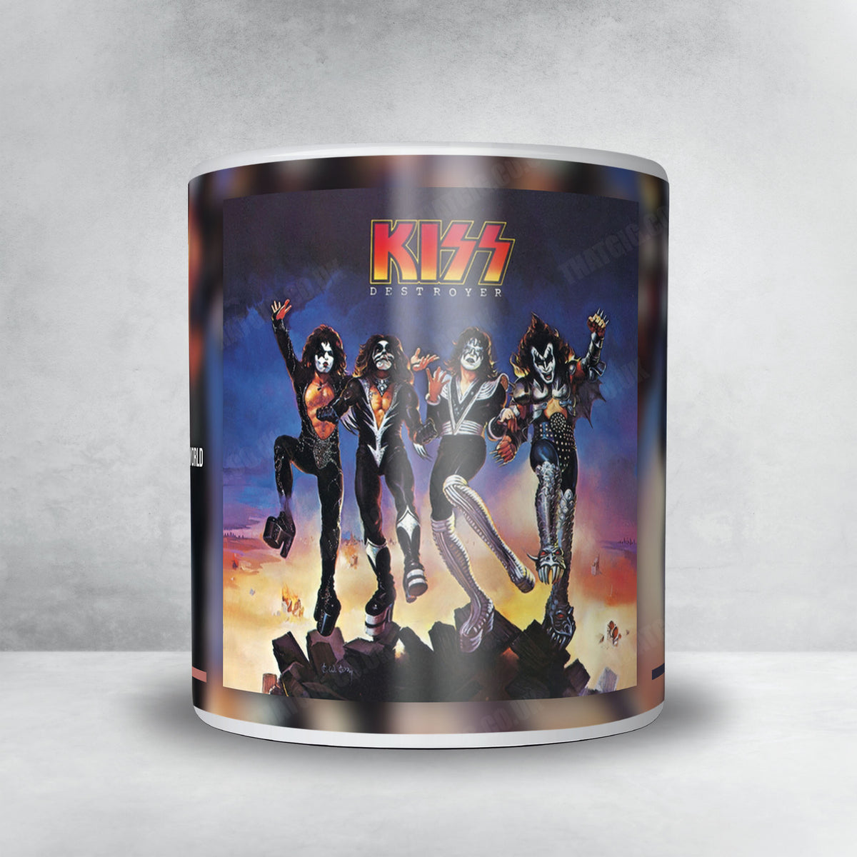 Kiss "Destroyer" Album Mug - Full Colour