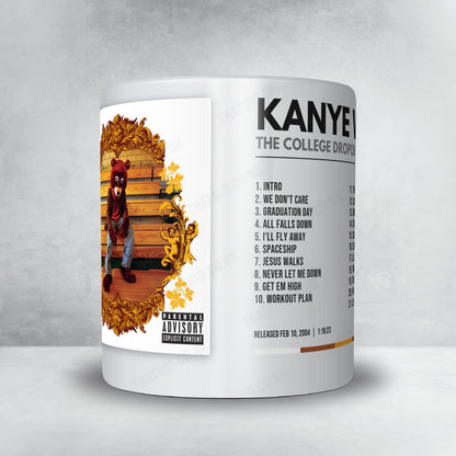 Kanye West "The College Dropout" Album Mug - Minimal