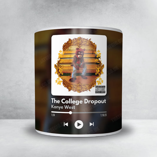 Kanye West "The College Dropout" Album Mug - Now Playing