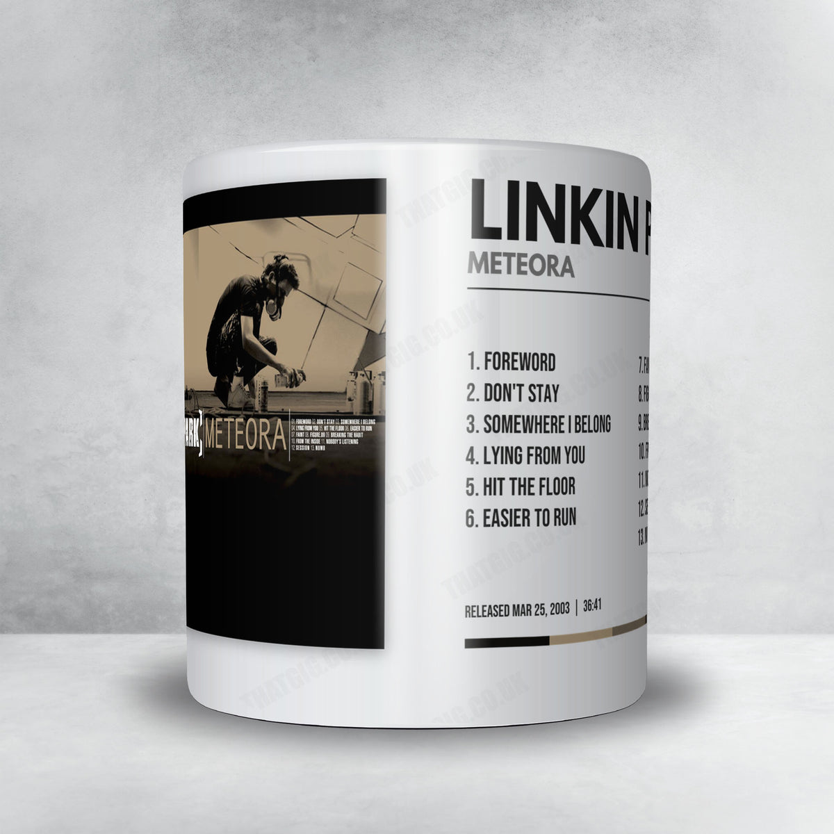 Linkin Park "Meteora" Album Mug - Minimal