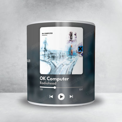Radiohead "OK Computer" Album Mug - Now Playing