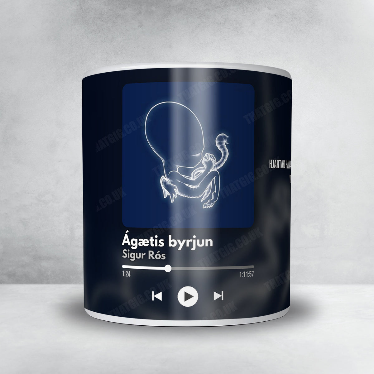 Sigur Rós "Ágætis byrjun" Album Mug - Now Playing