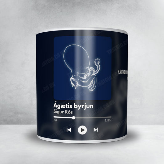 Sigur Rós "Ágætis byrjun" Album Mug - Now Playing