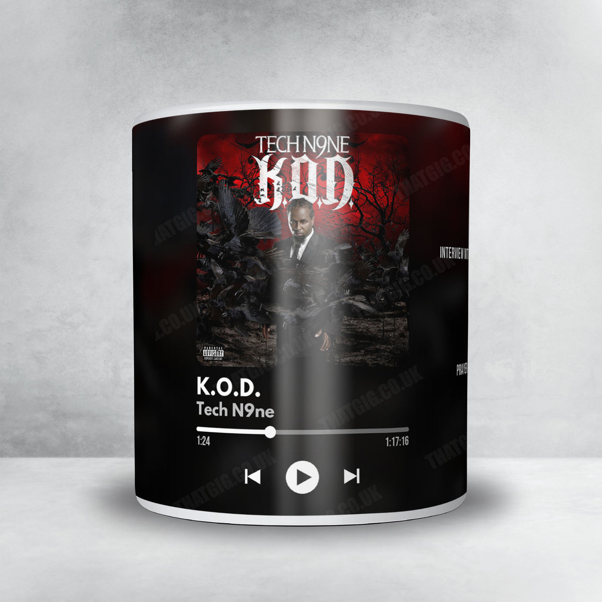 Tech N9ne "K.O.D." Album Mug - Now Playing