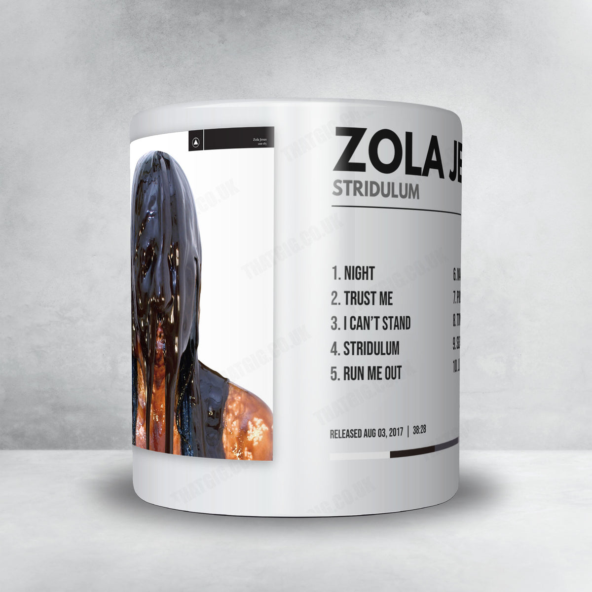 Zola Jesus "Stridulum" Album Mug - Minimal