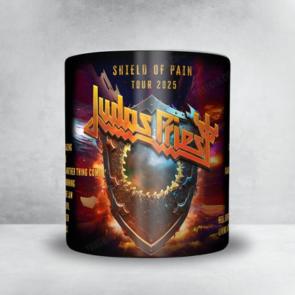 Judas Priest Setlist Poster - FirstBank Amphitheater, Franklin - October 7th, 2025