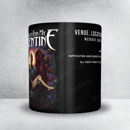 Bullet for My Valentine Setlist Poster - John Cain Arena, Melbourne - October 15th, 2025