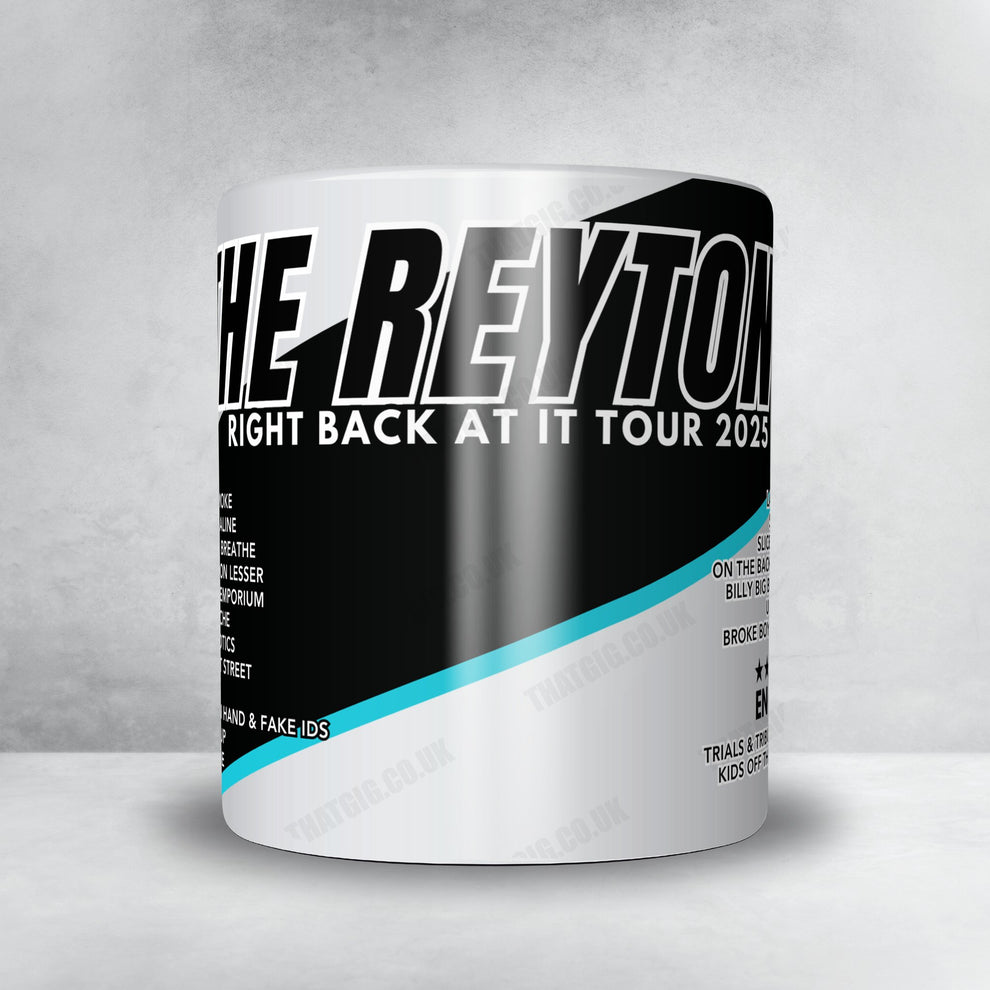 The Reytons Setlist Mug - Limelight 1, Belfast | February 28th, 2025