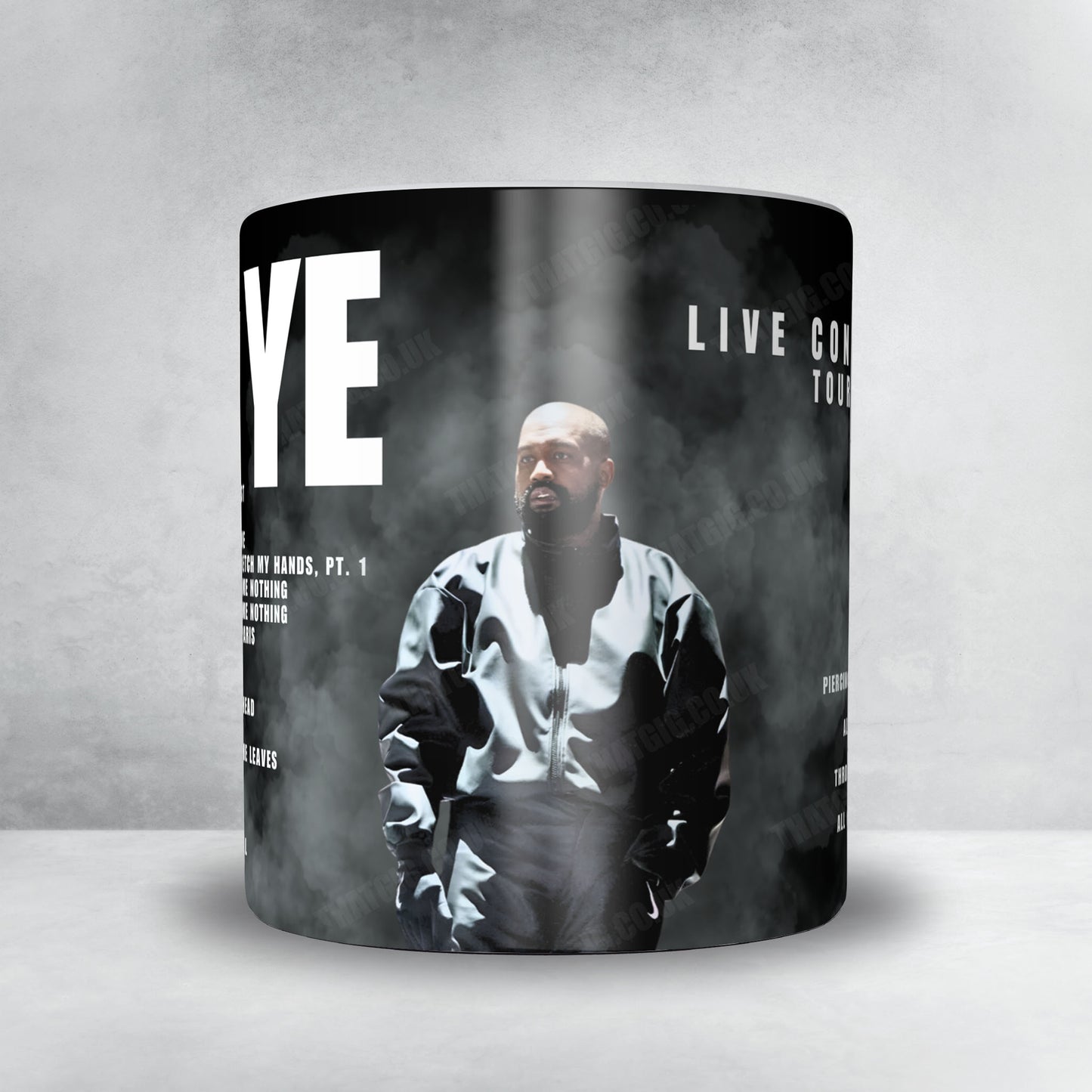 Ye Setlist Mug - SoFi Stadium, Inglewood - April 3rd, 2026