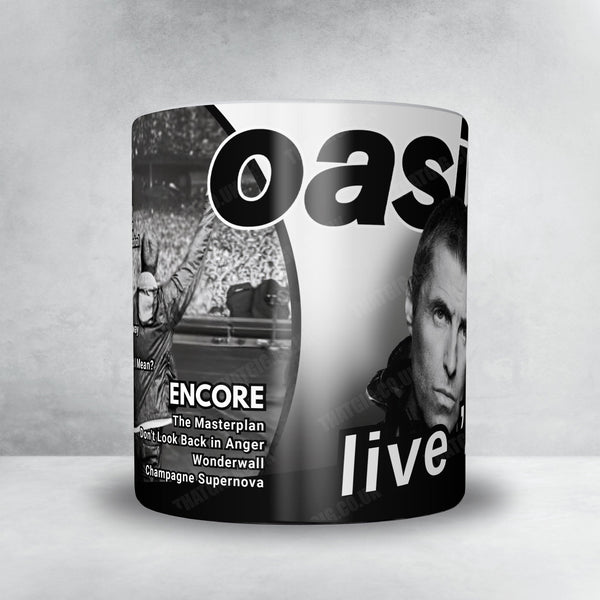 Oasis Setlist Mug - Marvel Stadium, Melbourne - November 4th, 2025
