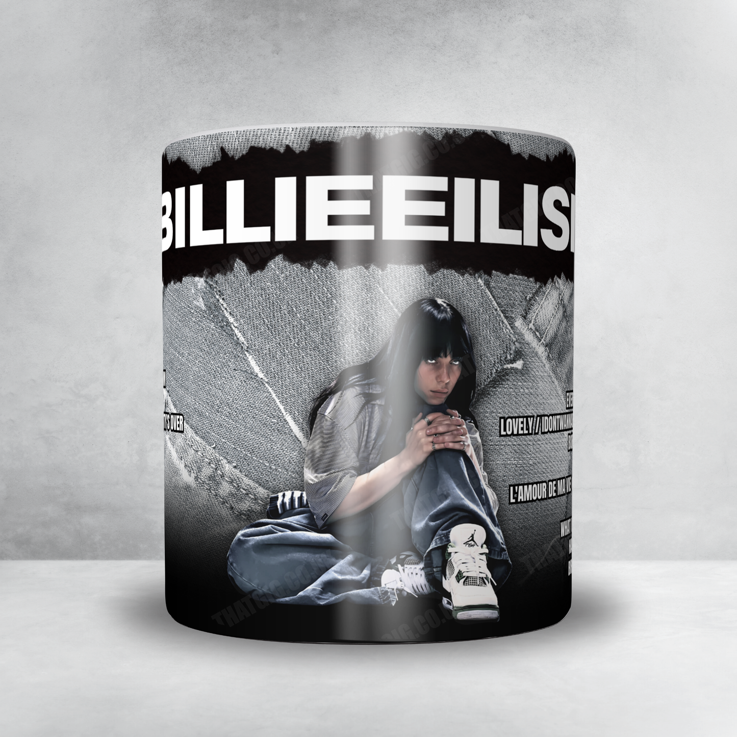Billie Eilish Setlist Mug - Prudential Center, Newark - October 9th, 2024