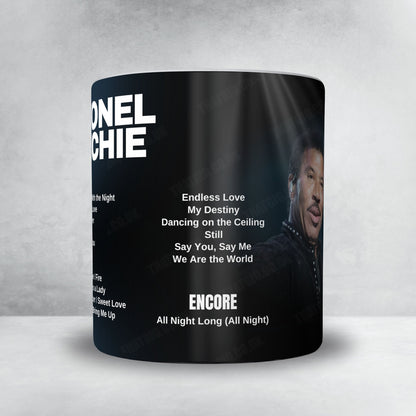 Lionel Richie Setlist Poster - Co-op Live, Manchester - June 13th, 2025