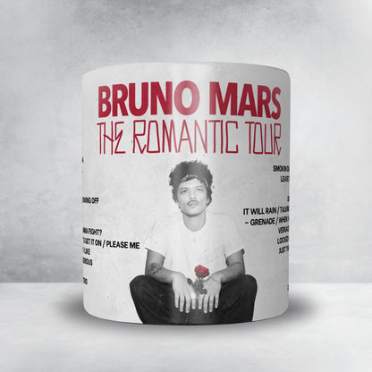 Bruno Mars Setlist Poster - Bobby Dodd Stadium, Atlanta - April 25th, 2026