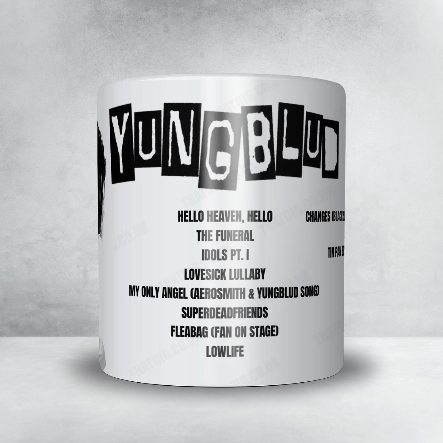 YUNGBLUD Setlist Poster - Howard Stern Radio Program, New York - December 15th, 2025