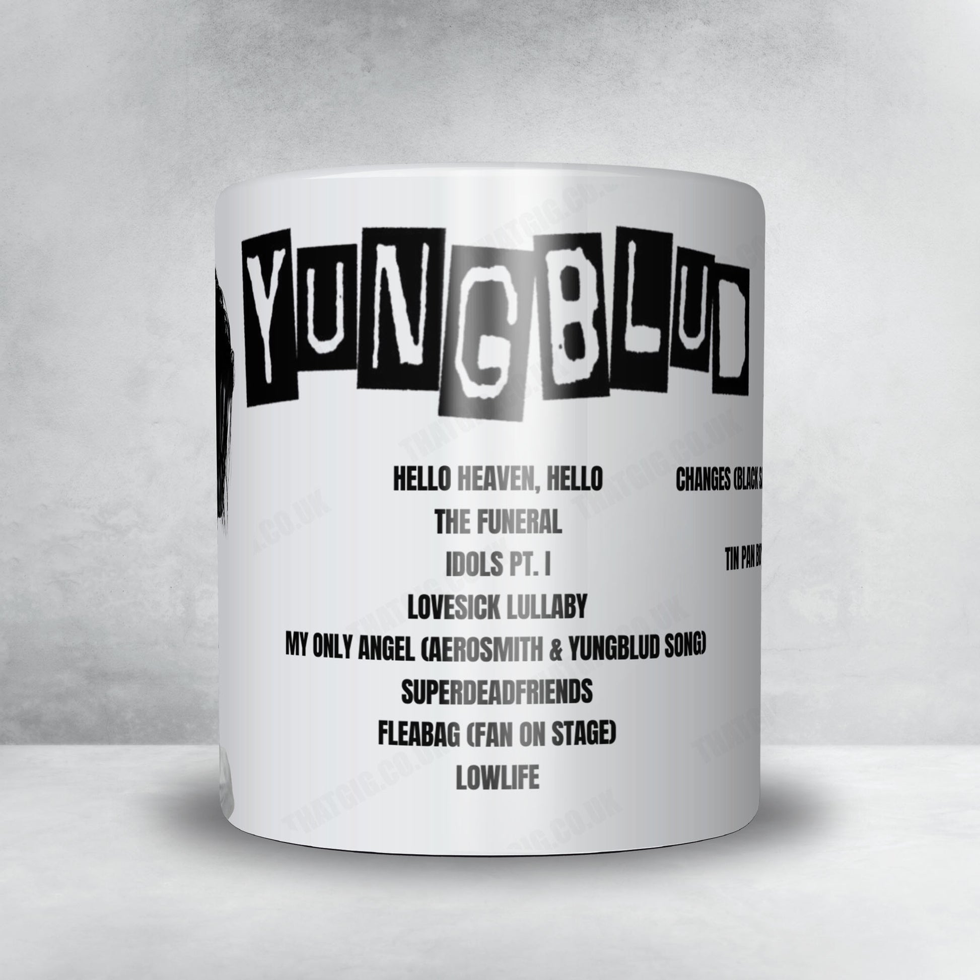 YUNGBLUD Setlist Poster - Howard Stern Radio Program, New York - December 15th, 2025