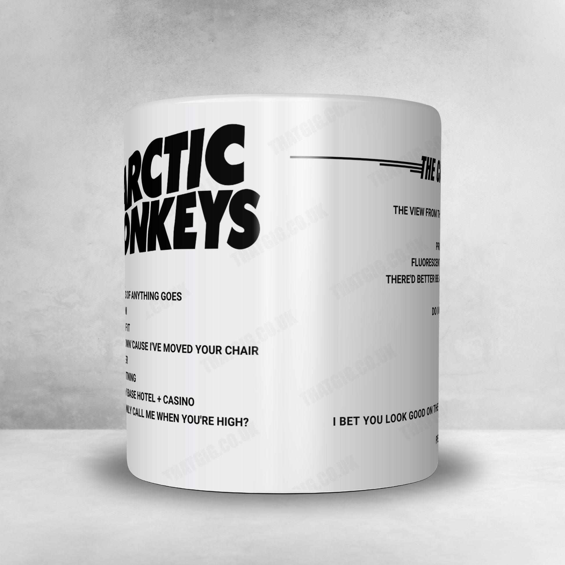 Arctic Monkeys Setlist Poster - TipsArena, Linz - April 24th, 2023