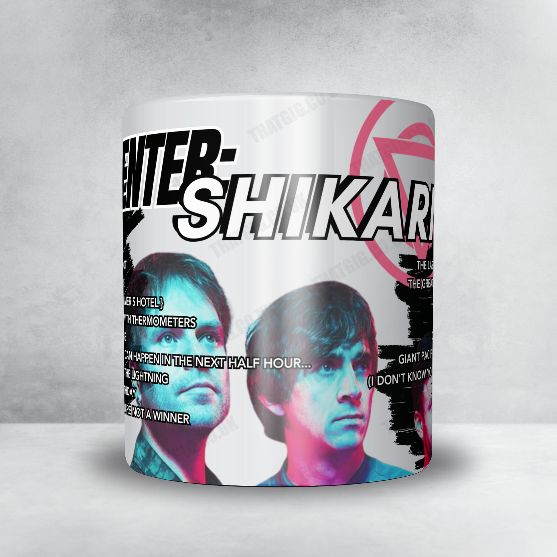 Enter Shikari Setlist Poster - Patronaat Stage 1, Haarlem, Netherlands - June 6th, 2024