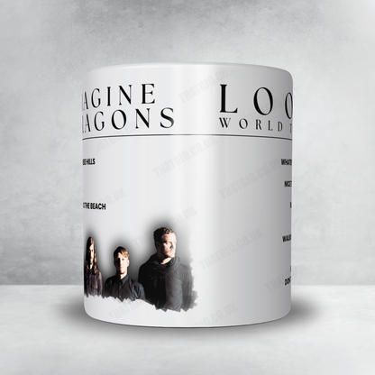 Imagine Dragons Setlist Mug - Utah First Credit Union Amphitheatre, West Valley City - October 15th, 2024