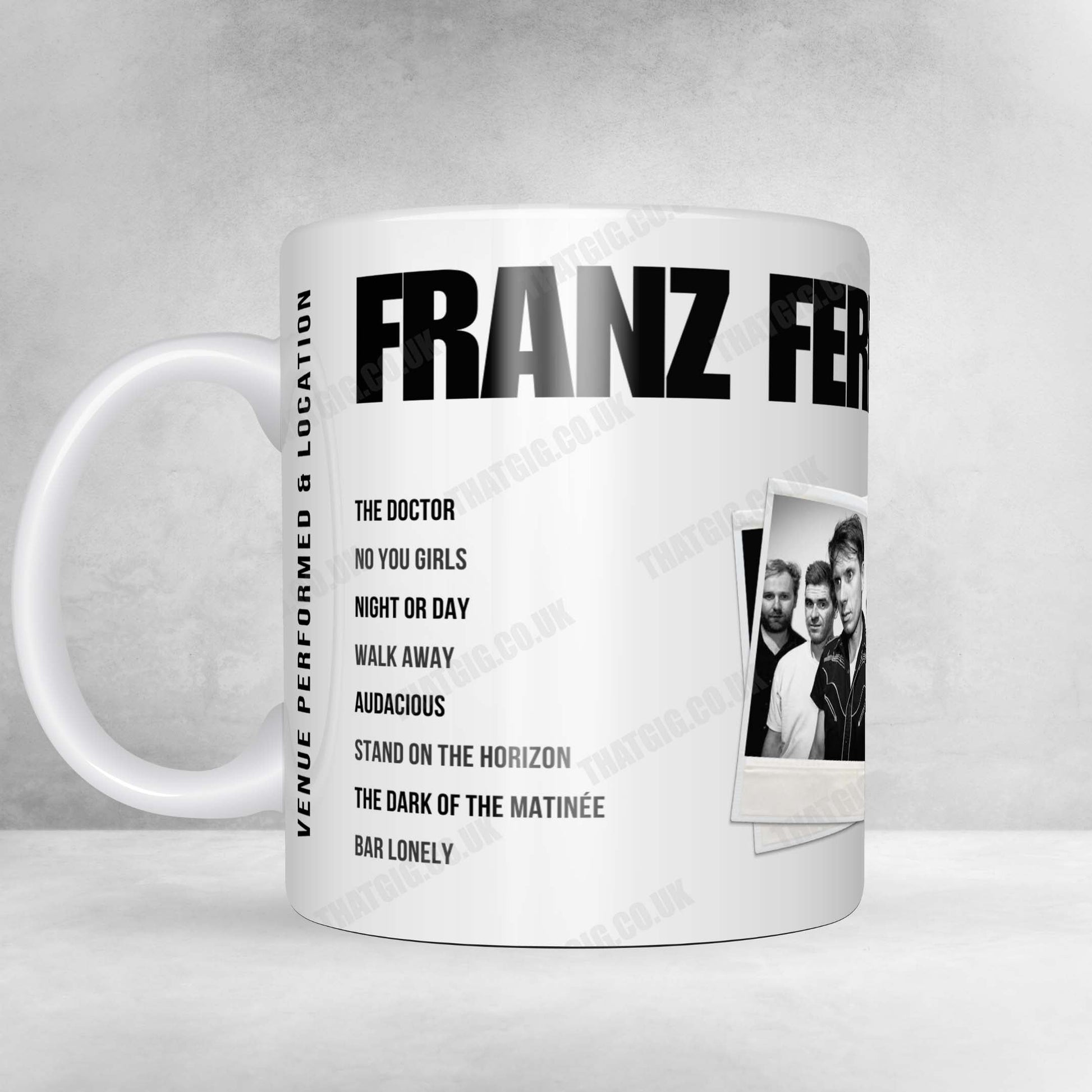 Franz Ferdinand Setlist Poster - Festivalterrein Weert-Noord, Weert - July 11th, 2025