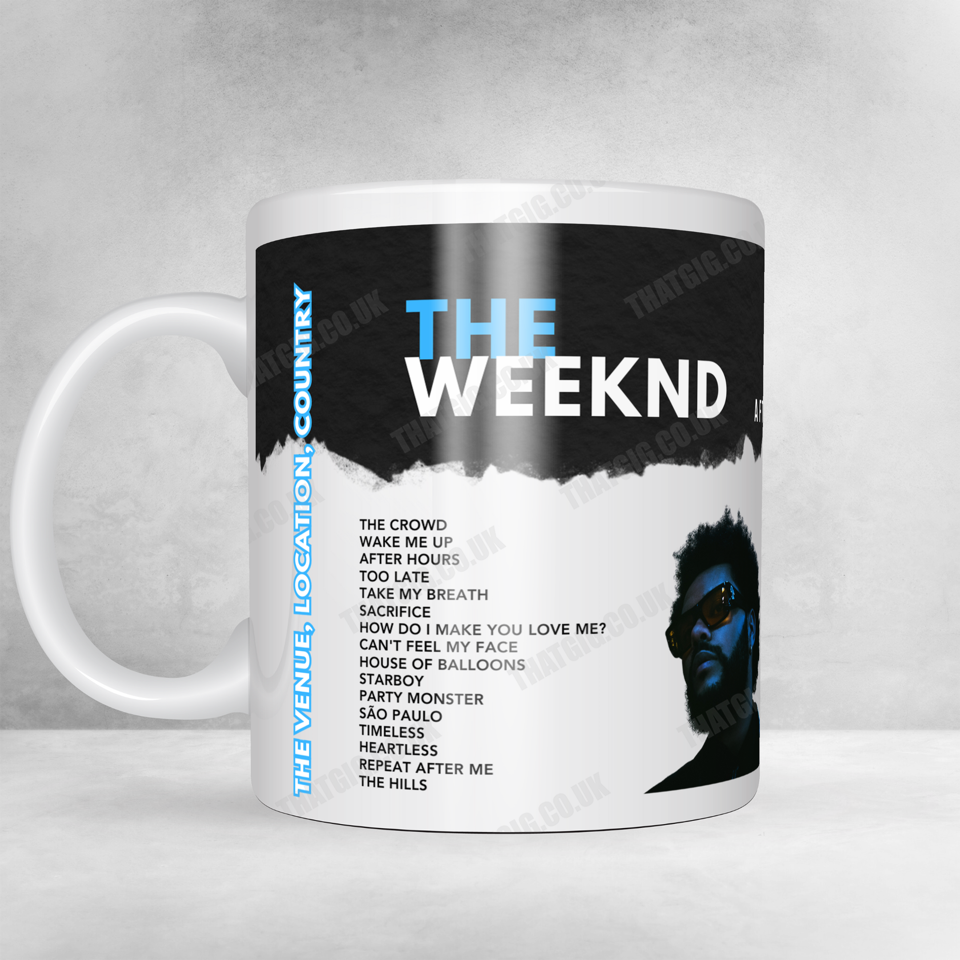 The Weeknd Setlist Poster - Etihad Stadium, Manchester - June 10th, 2023