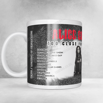 Alice Cooper Setlist Poster - Eventim Apollo, London, England - October 21st, 2024