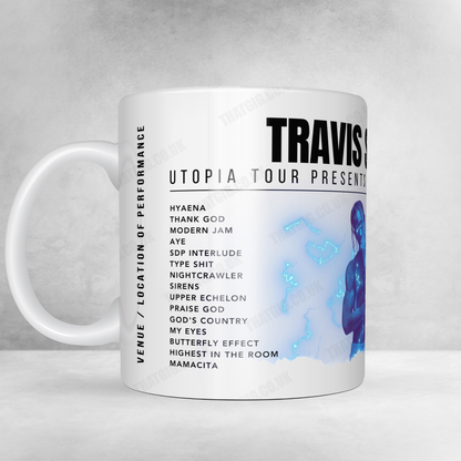 Travis Scott Setlist Poster - O2 Academy, Birmingham - July 4th, 2017