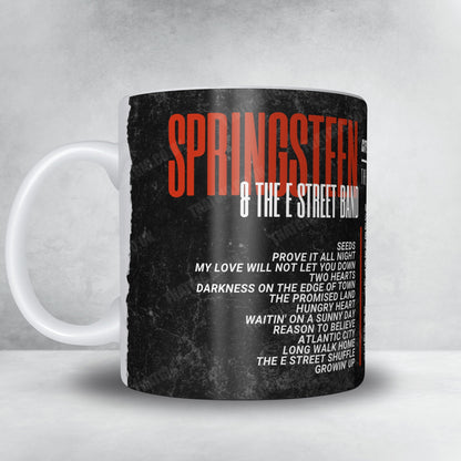 Bruce Springsteen Setlist Mug - Xfinity Mobile Arena, Philadelphia - May 30th, 2026