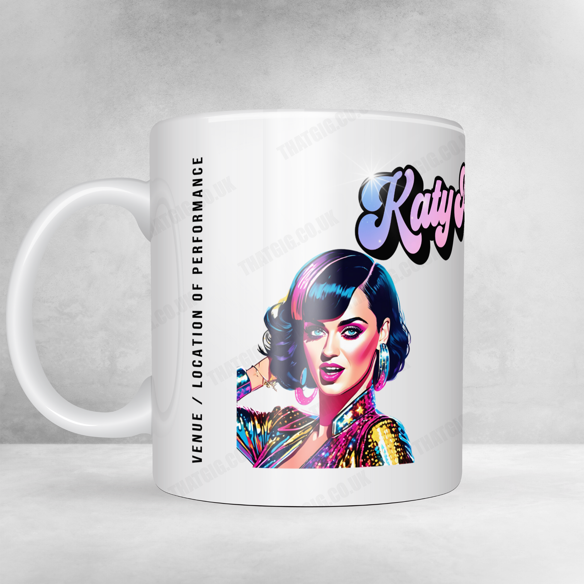 Katy Perry Setlist Poster - Resorts World Theatre Las Vegas - November 4th, 2023