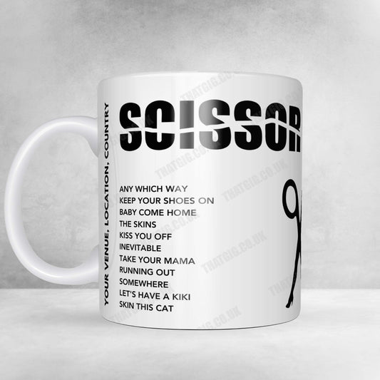 Scissor Sisters Setlist Mug - Bournemouth International Centre, Bournemouth - May 19th, 2025