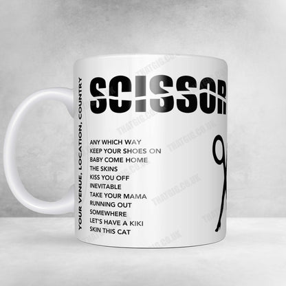 Scissor Sisters Setlist Mug