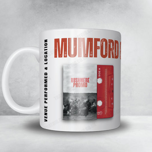 Mumford & Sons Setlist Mug - The Dome, Grand Central Hall, Liverpool - April 1st, 2025